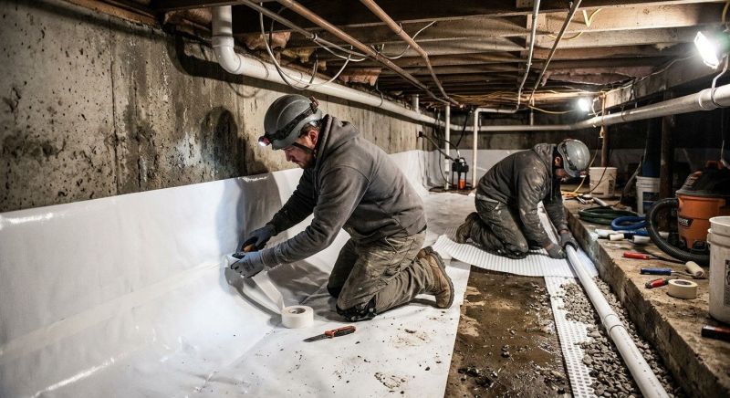 Wet Basement Repair in Fort Wayne, IN
